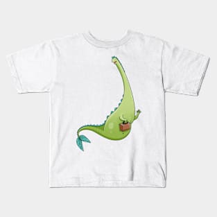 mermaid-dinosaur Kids T-Shirt